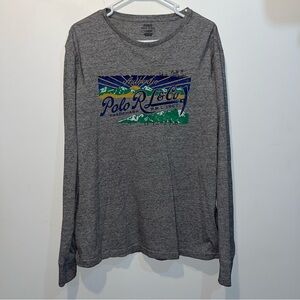 Polo Ralph Lauren Gray Graphic Tee